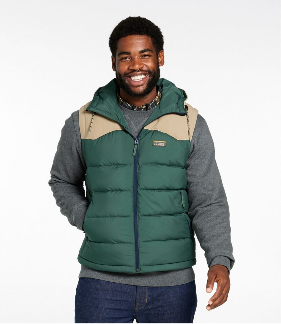 Men's Mountain Classic Hooded Down Vest | L.L.Bean