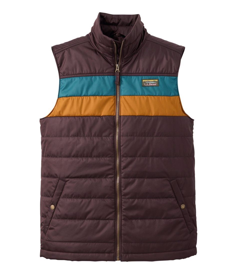 Men's Mountain Classic Puffer Vest, Colorblock | L.L.Bean