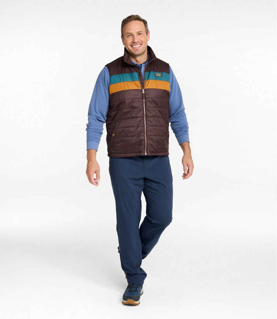 Men's Mountain Classic Puffer Vest, Colorblock | L.L.Bean
