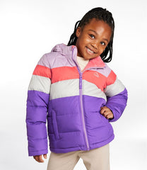 Kids' Bean's Down Jacket, Colorblock | L.L.Bean