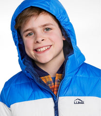 Kids' Bean's Down Jacket, Colorblock | L.L.Bean