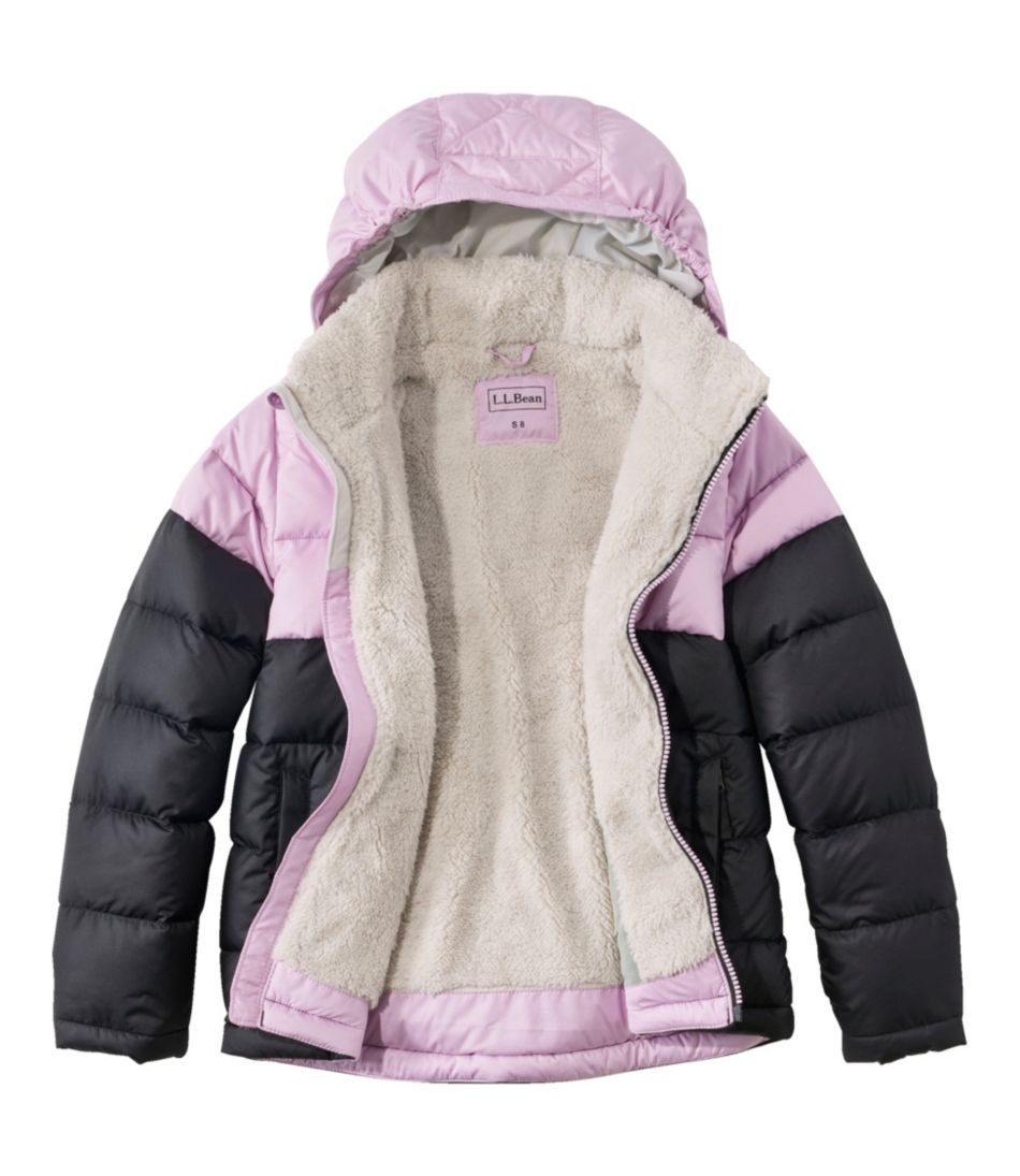 Kids' Bean's Down Jacket, Colorblock | L.L.Bean