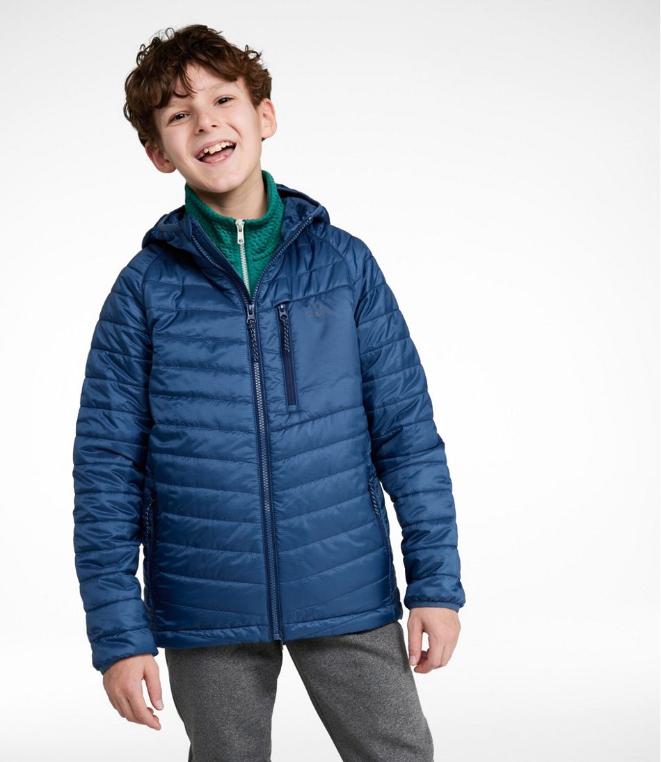 Kids' PrimaLoft Packaway Hooded Jacket | L.L.Bean