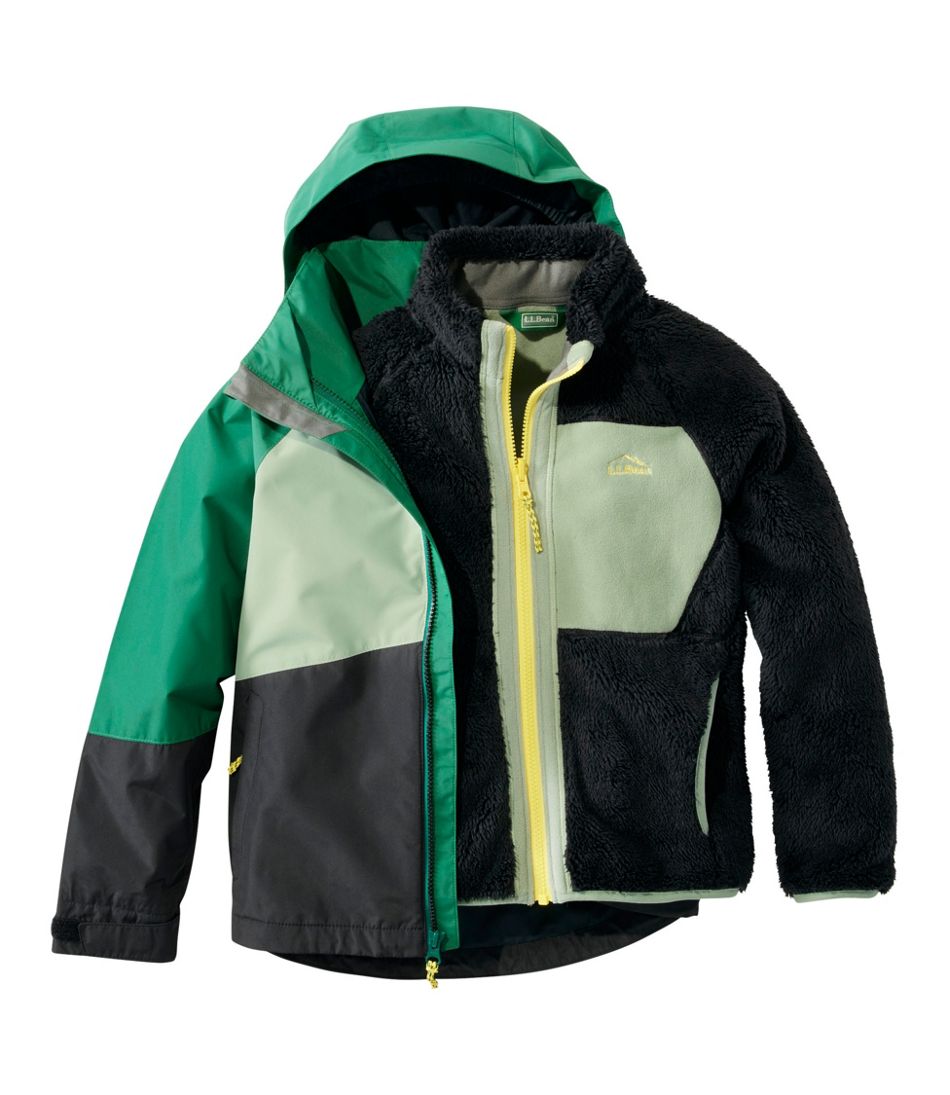Kids' Fleece-Lined 3-in-1 Jacket | L.L.Bean