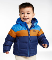 Infants' and Toddlers' Bean's Down Jacket, Colorblock | L.L.Bean