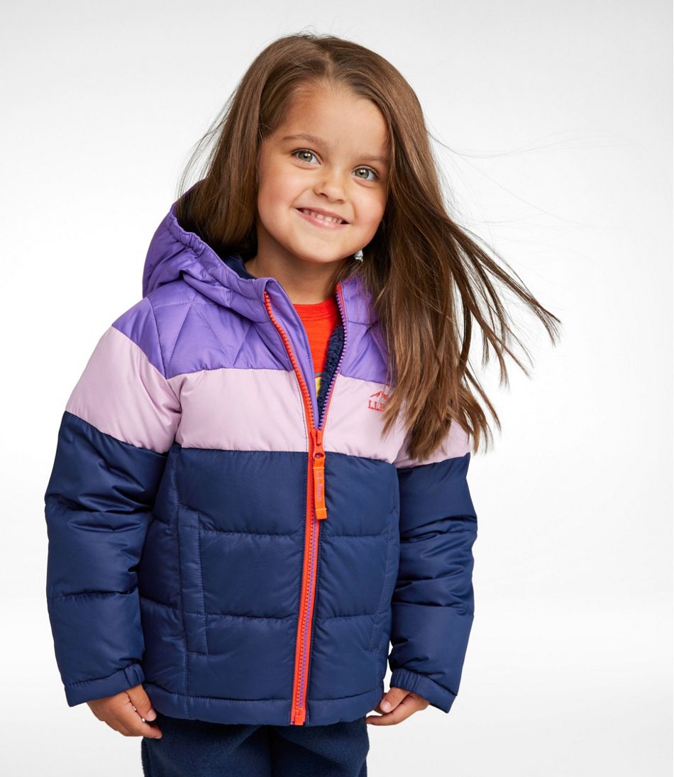 Infants' and Toddlers' Bean's Down Jacket, Colorblock | L.L.Bean