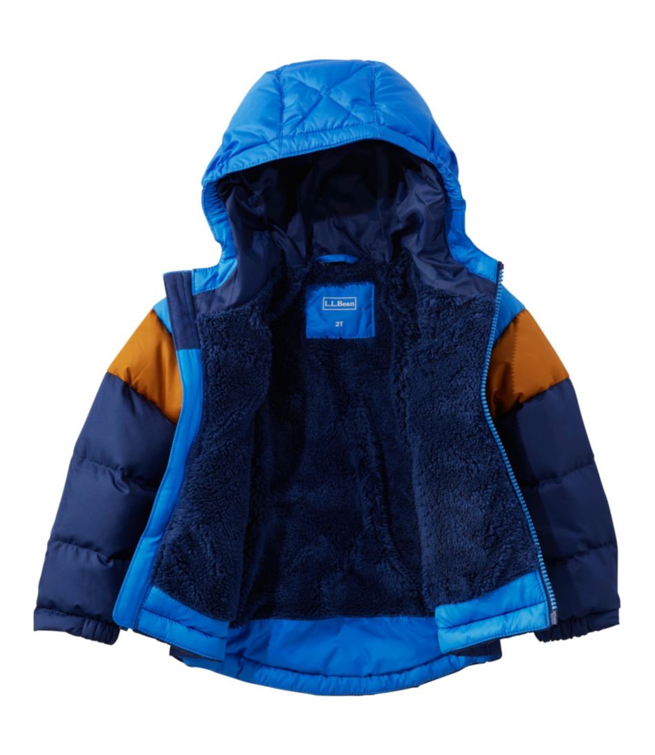 Infants' and Toddlers' Bean's Down Jacket, Colorblock | L.L.Bean