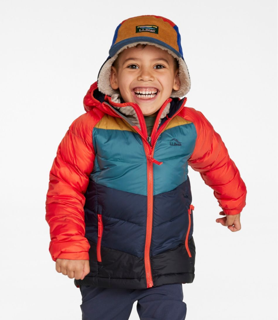 Kids' Ultralight 650 Down Jacket, Colorblock | L.L.Bean