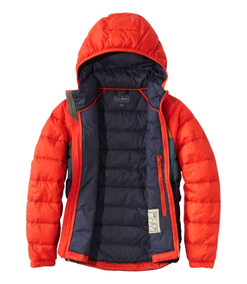 Kids' Ultralight 650 Down Jacket, Colorblock | L.L.Bean