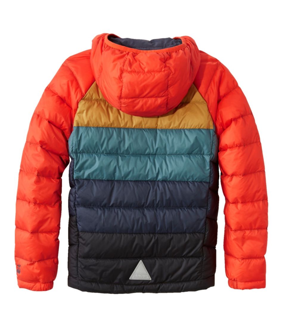 Kids' Ultralight 650 Down Jacket, Colorblock | L.L.Bean