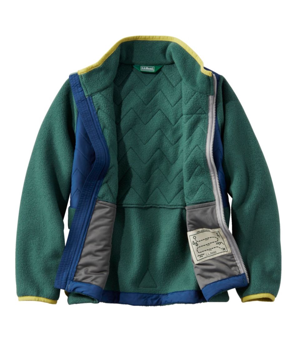 Kids' Mountain Classic Fleece Jacket, Mixed Media | L.L.Bean