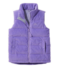 Kids' Bean's Down Corduroy Vest | L.L.Bean