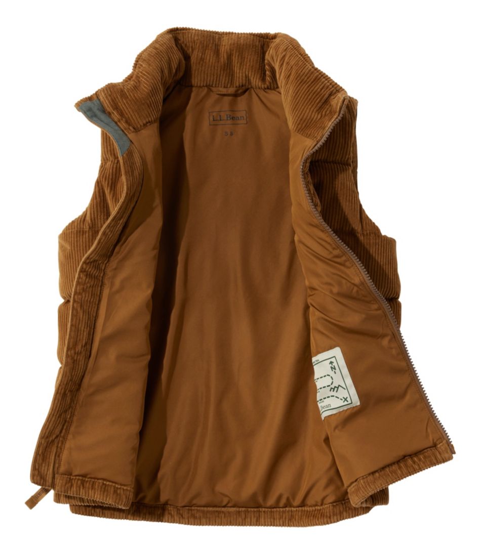 Kids' Bean's Down Corduroy Vest | L.L.Bean