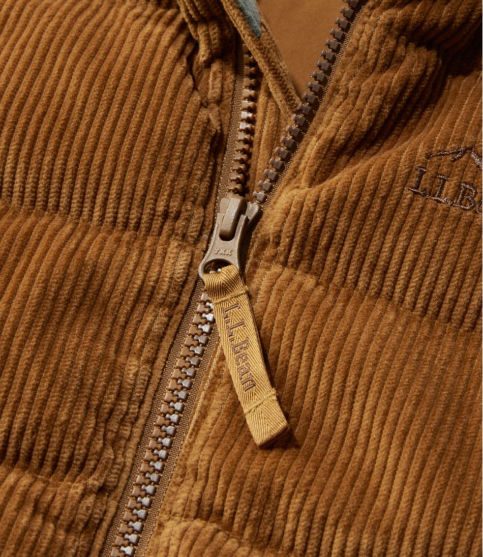 Kids' Bean's Down Corduroy Vest | L.L.Bean