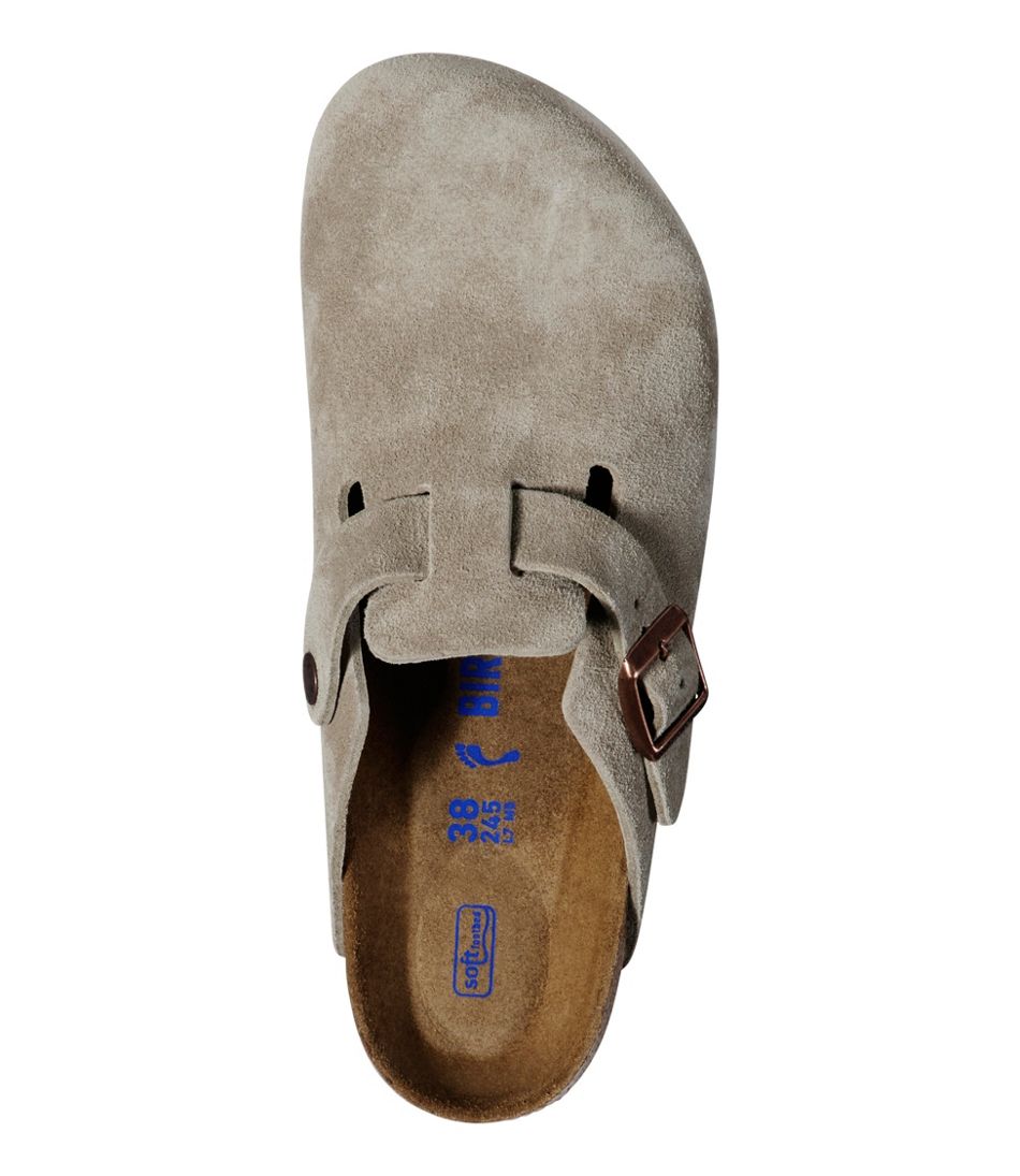 Women's Birkenstock Boston Clogs, Suede Soft Footbed | L.L.Bean