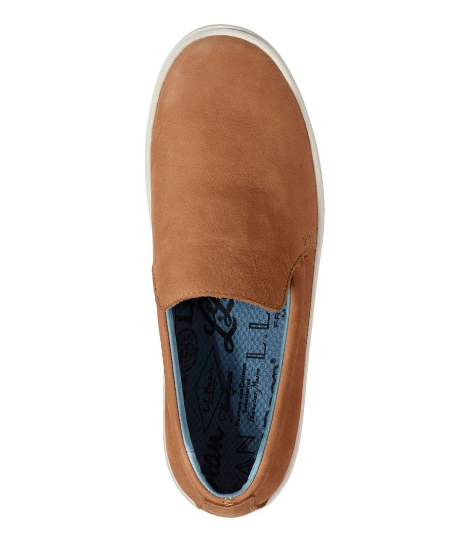 Women's Eco Bay Leather Slip-Ons | L.L.Bean