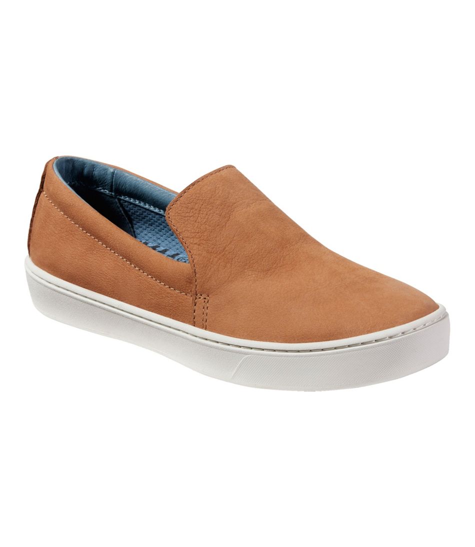 Women's Eco Bay Leather Slip-Ons | L.L.Bean