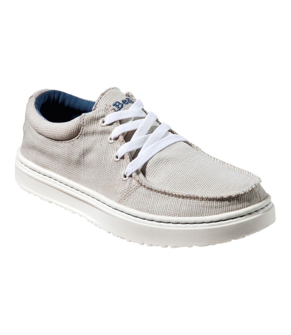 Women's Higgins Beach 4-Eye Lace-Up Shoes, Canvas | L.L.Bean