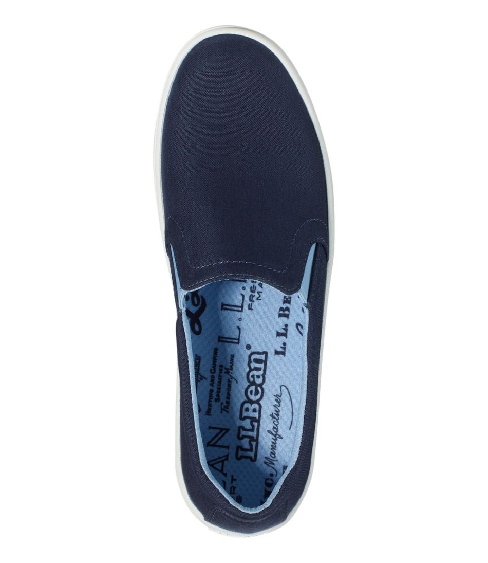 Women's Eco Bay Canvas Sneakers, Slip-On | L.L.Bean
