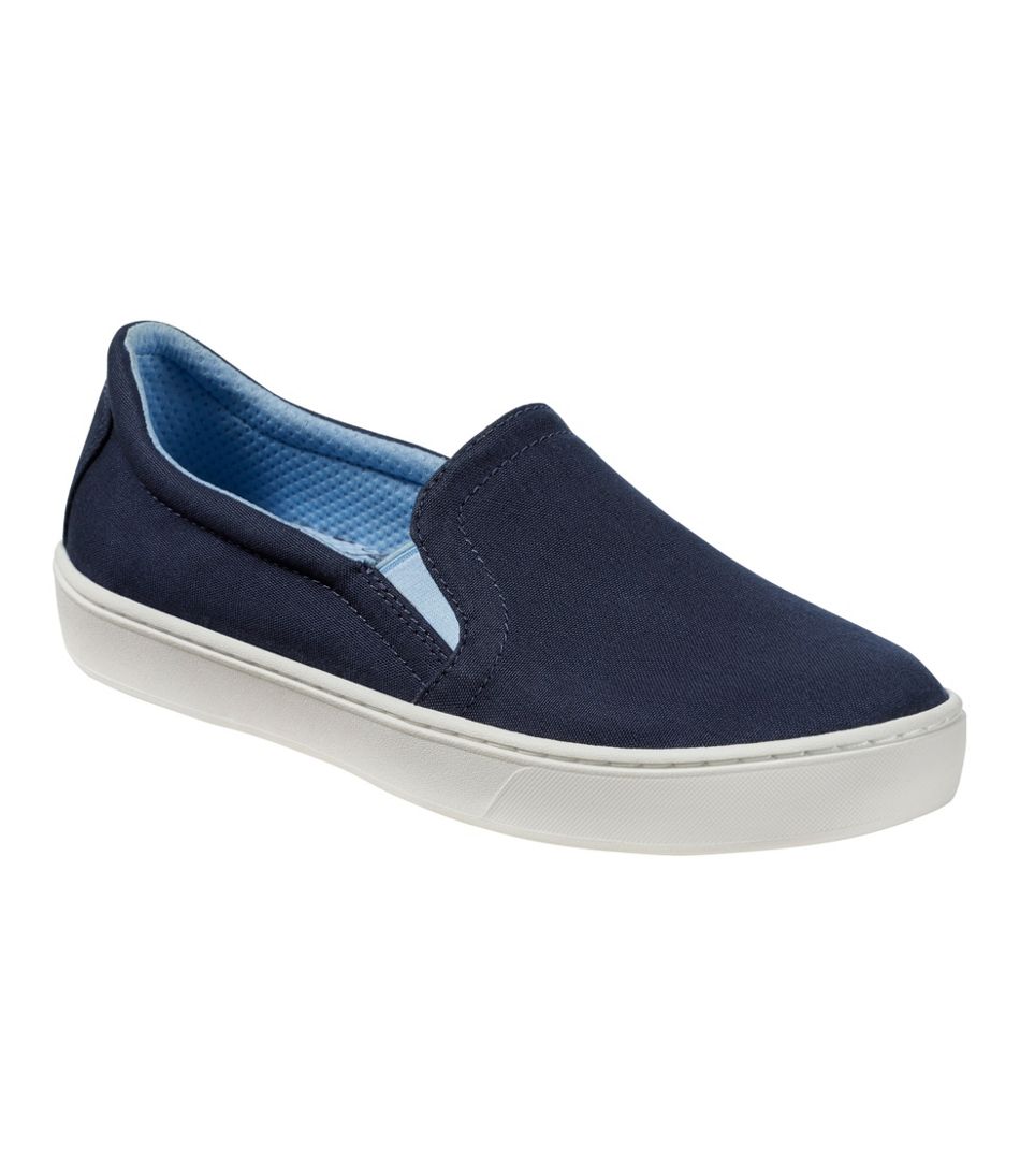 Women's Eco Bay Canvas Sneakers, Slip-On | L.L.Bean
