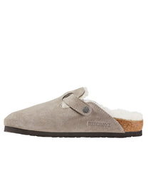 Women's Birkenstock Boston Clogs, Suede Shearling | L.L.Bean