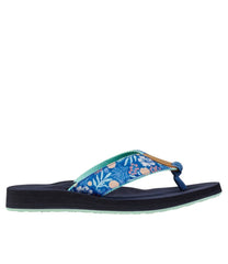 Women's Maine Isle Flip-Flops, Woven Print | L.L.Bean
