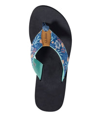 Women's Maine Isle Flip-Flops, Woven Print | L.L.Bean