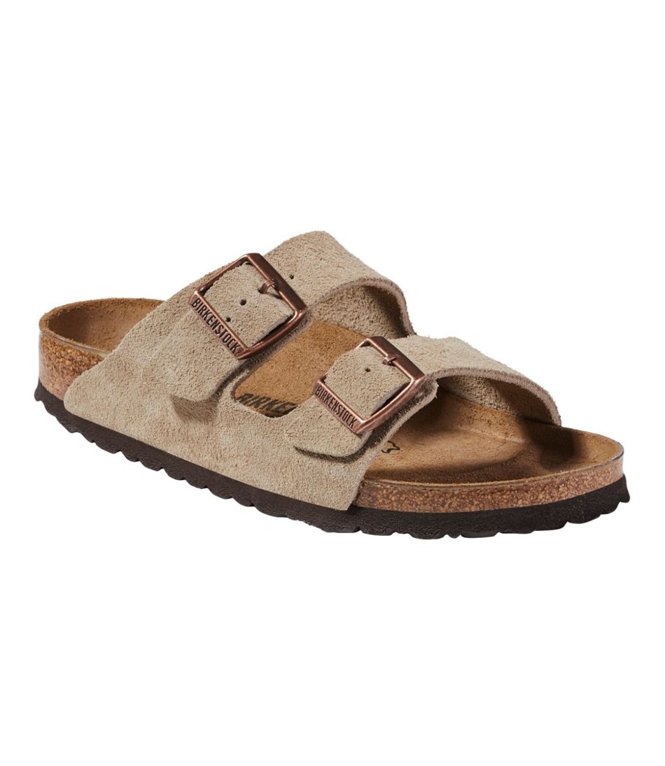 Women's Birkenstock Arizona Sandals, Suede, Classic Footbed | L.L.Bean