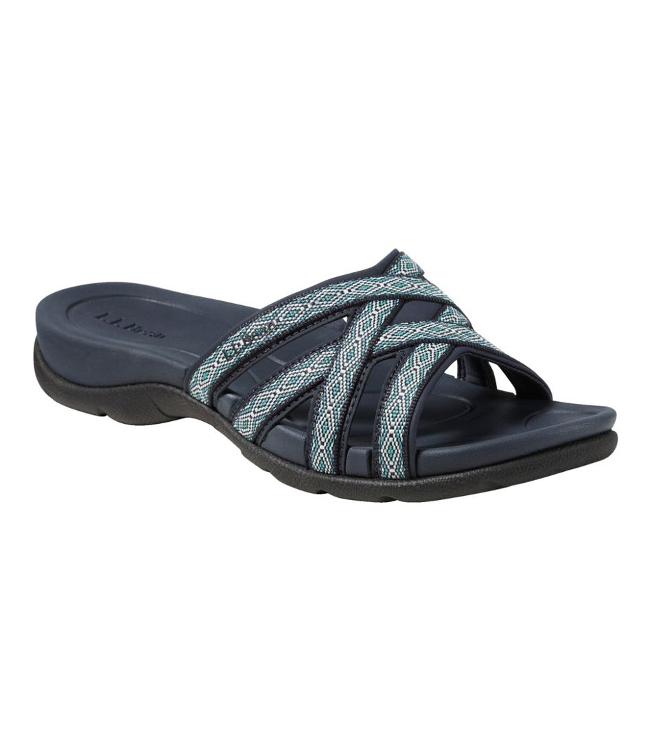 Women's Boothbay Slide Sandals, Print | L.L.Bean