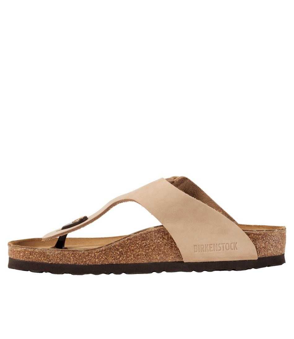 Women's Birkenstock Big Buckle Gizeh Sandals, Nubuck | L.L.Bean