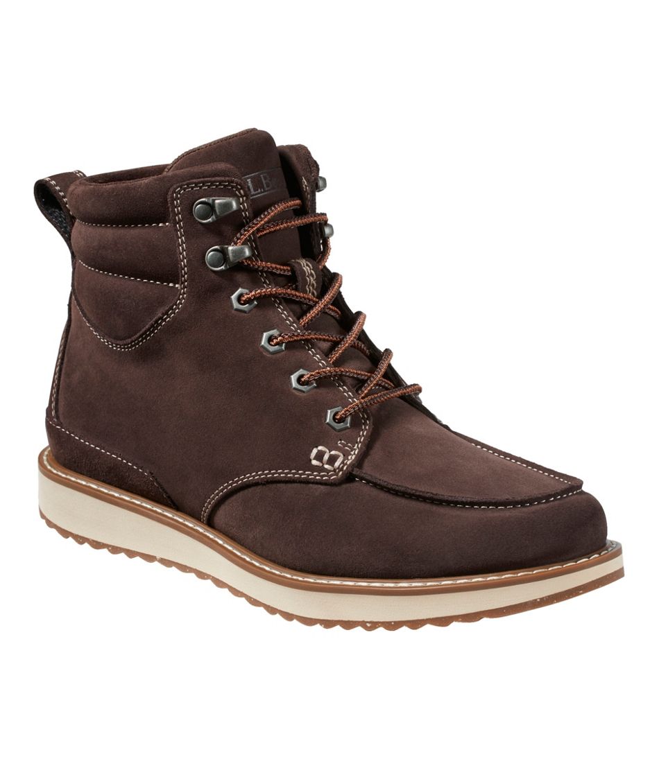 Men's Stonington Boots, Suede Moc-Toe | L.L.Bean