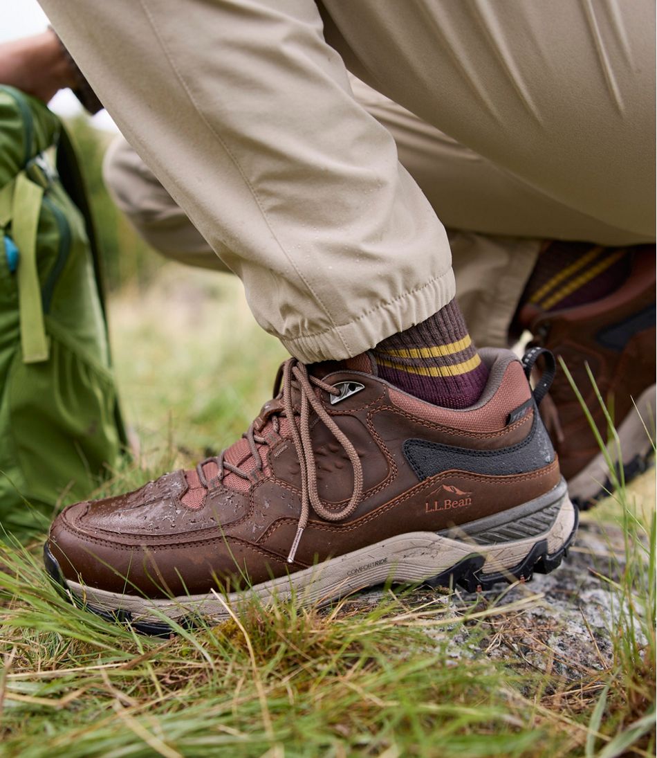 Men's Trail Model X Waterproof Hiking Shoes, Leather | L.L.Bean