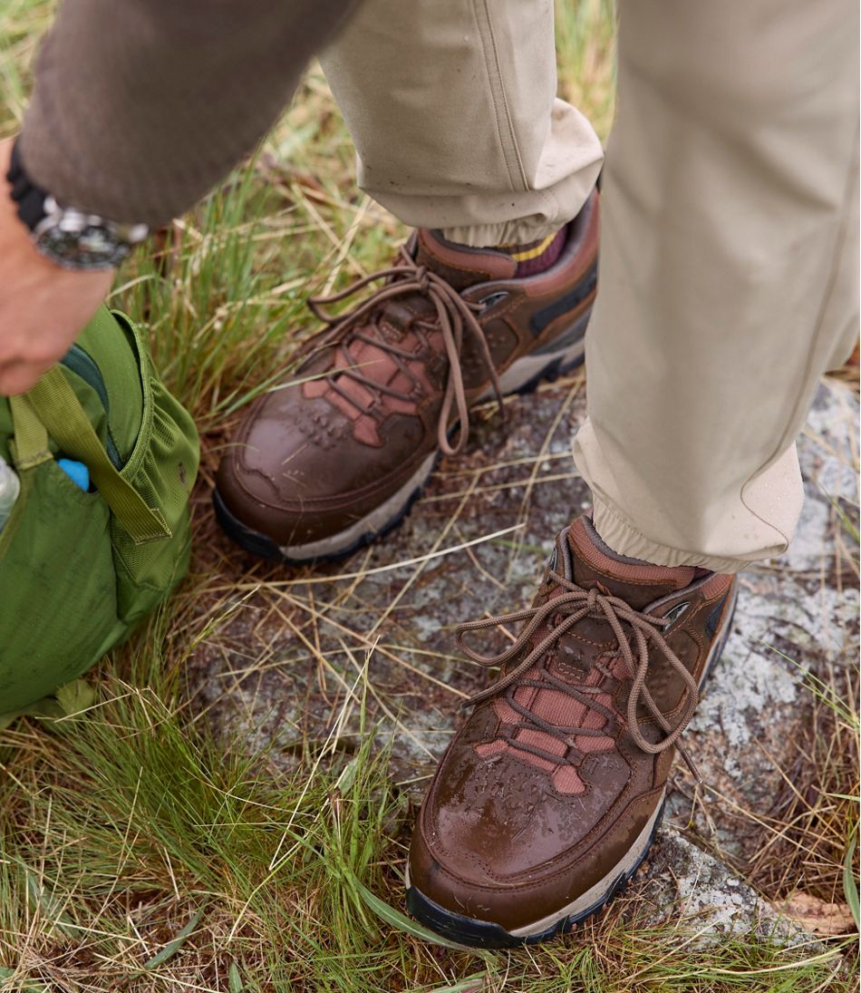 Men's Trail Model X Waterproof Hiking Shoes, Leather | L.L.Bean