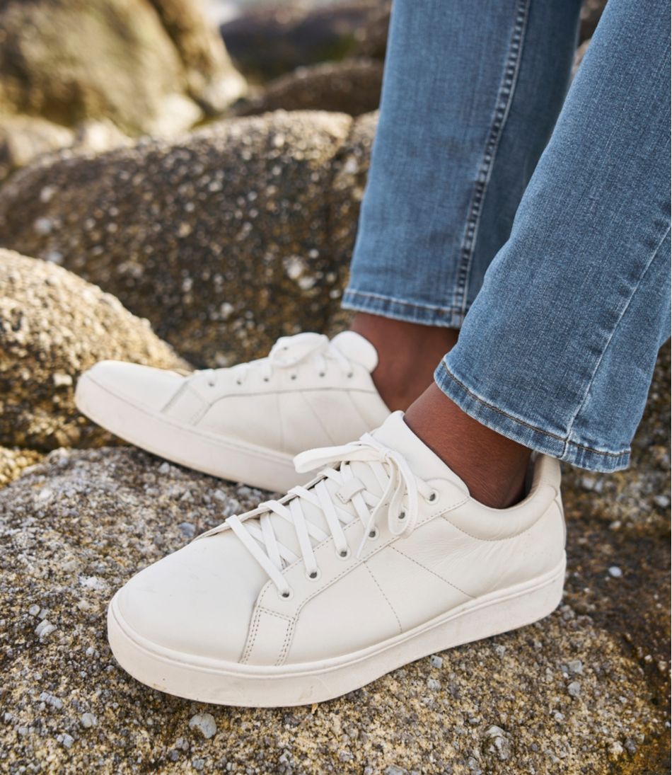 Men's Eco Bay Sneakers, Leather | L.L.Bean