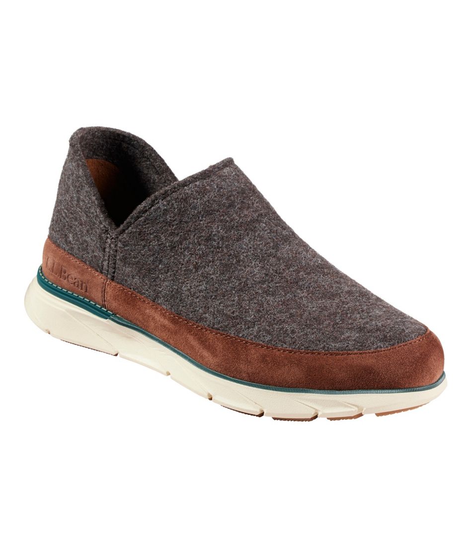 Men's Downeast Slip-Ons, Wool | L.L.Bean
