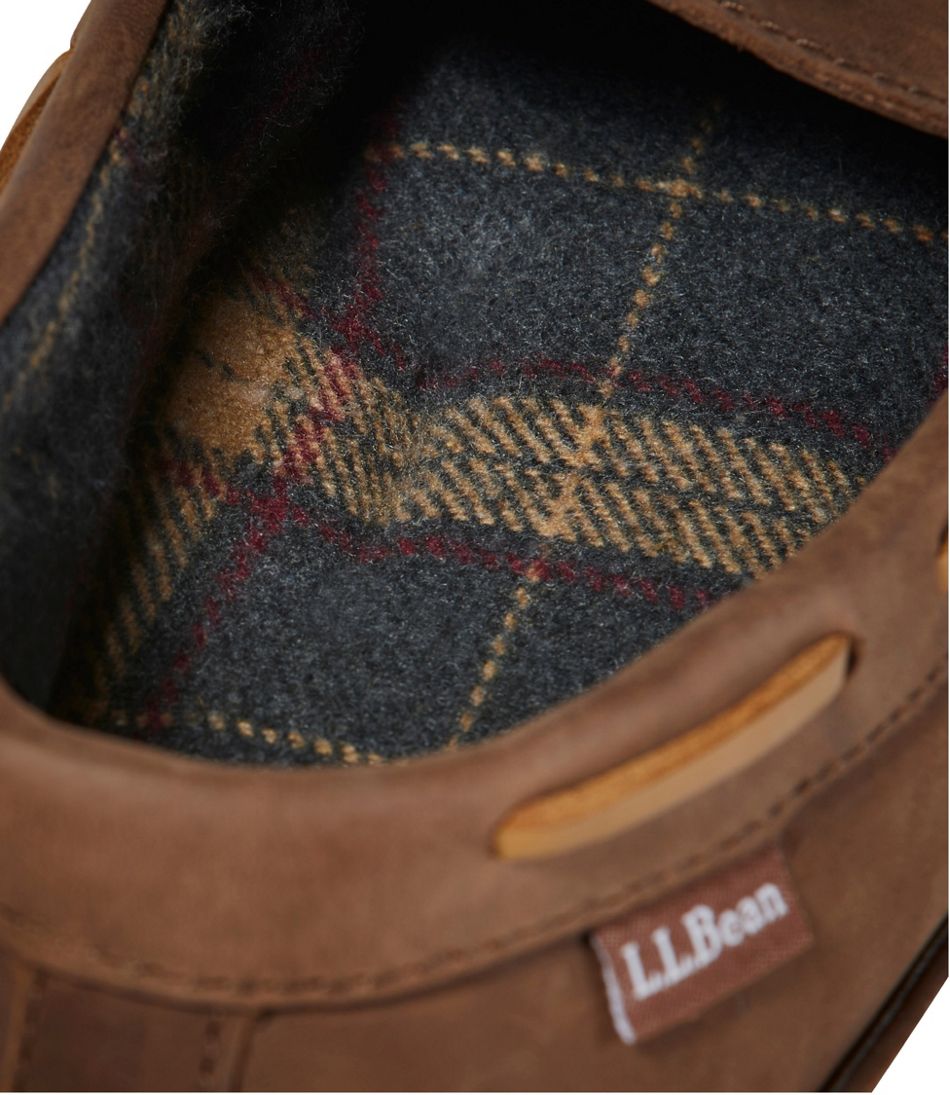 Men's Handsewn Slippers, Flannel-Lined | L.L.Bean