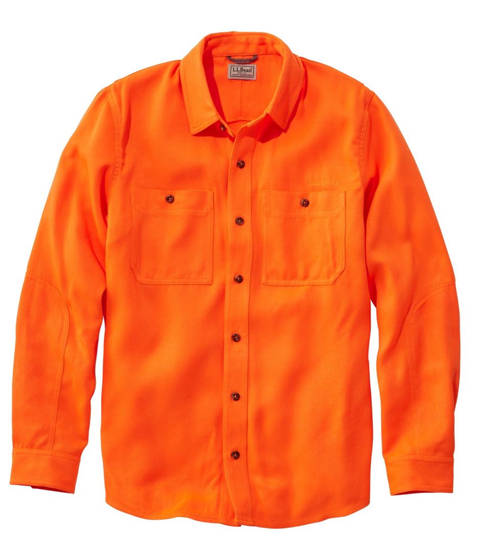 Men's Double L Field Shirt, Hunter Orange | L.L.Bean