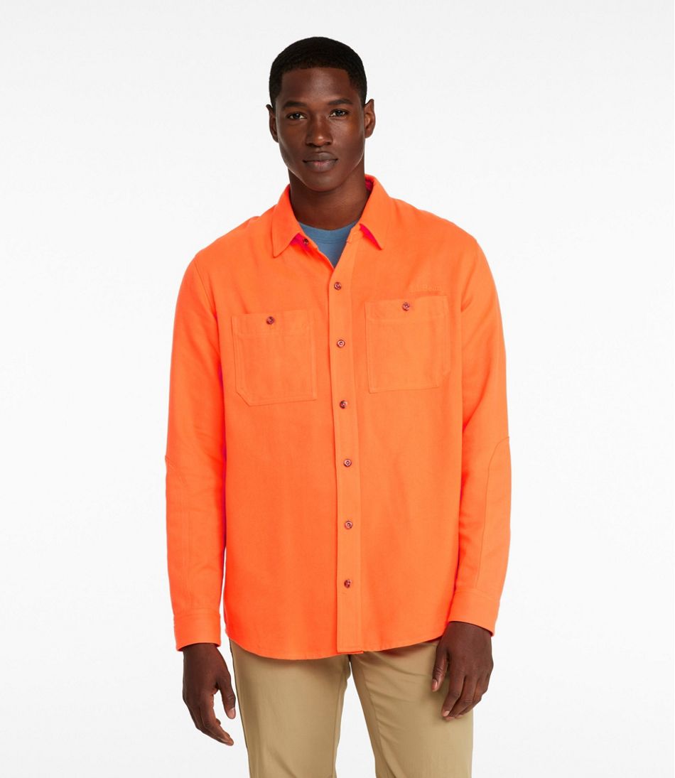 Men's Double L Field Shirt, Hunter Orange | L.L.Bean
