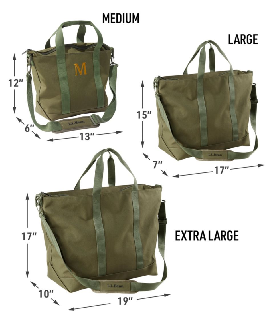 Zip Hunter's Tote Bag With Strap | L.L.Bean