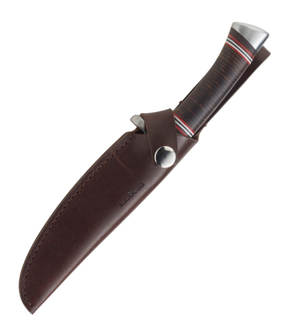 Stacked Leather Hunting Knife | L.L.Bean