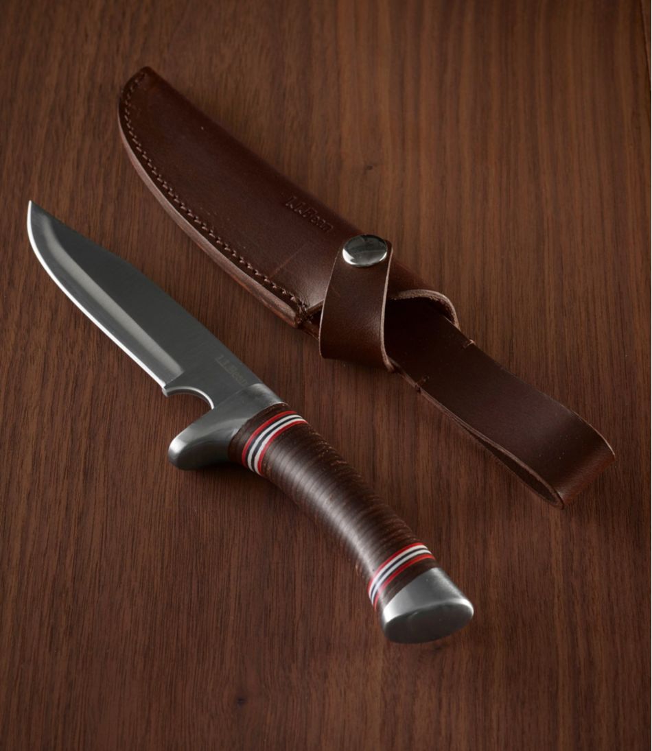 Stacked Leather Hunting Knife | L.L.Bean