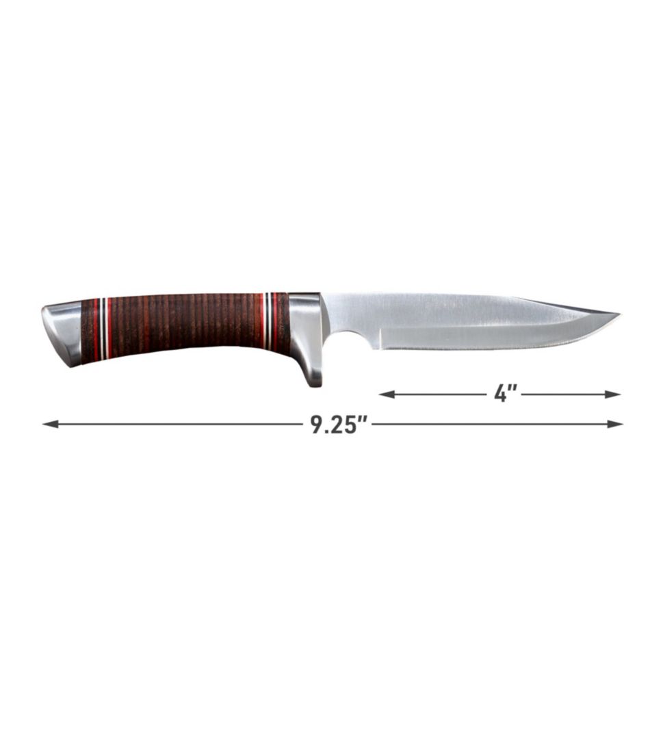 Stacked Leather Hunting Knife | L.L.Bean