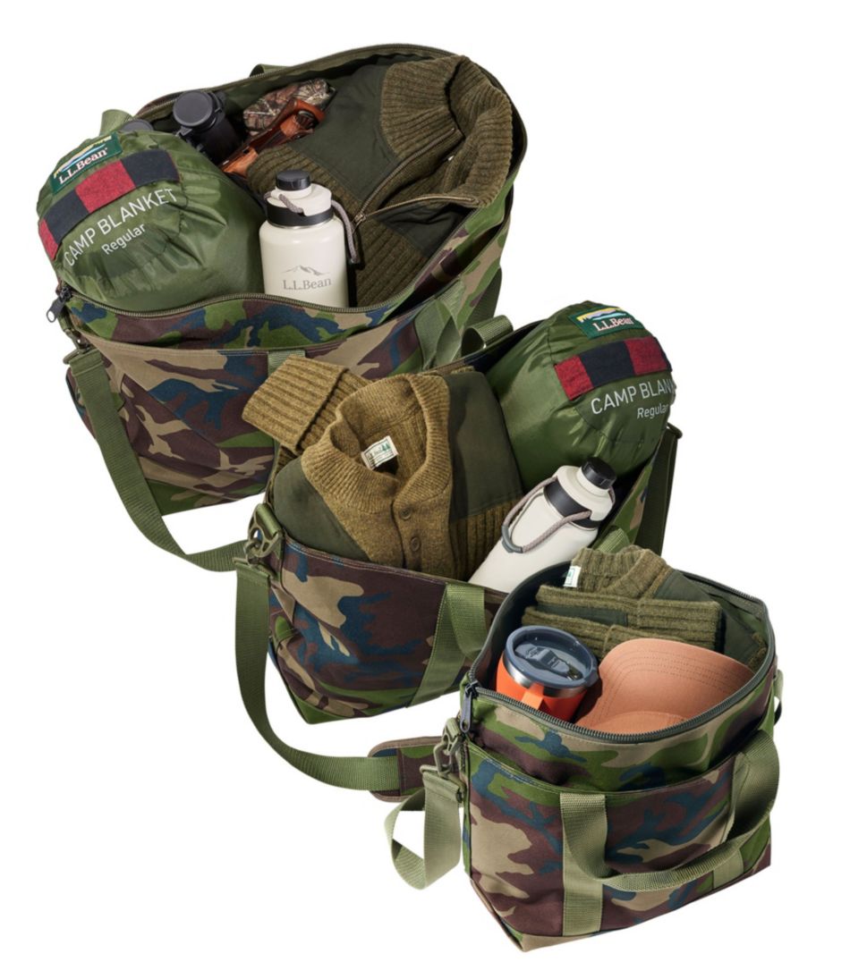 Zip Hunter's Tote Bag With Strap, Camo | L.L.Bean