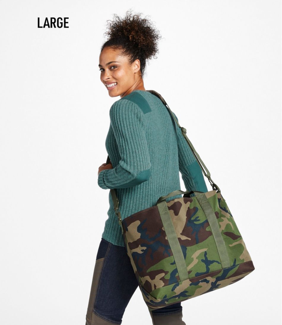 Zip Hunter's Tote Bag With Strap, Camo | L.L.Bean