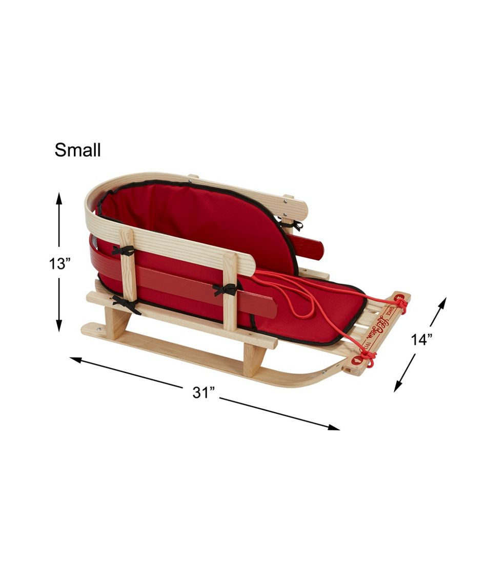 Kids' Pull Sled and Cushion Set | L.L.Bean