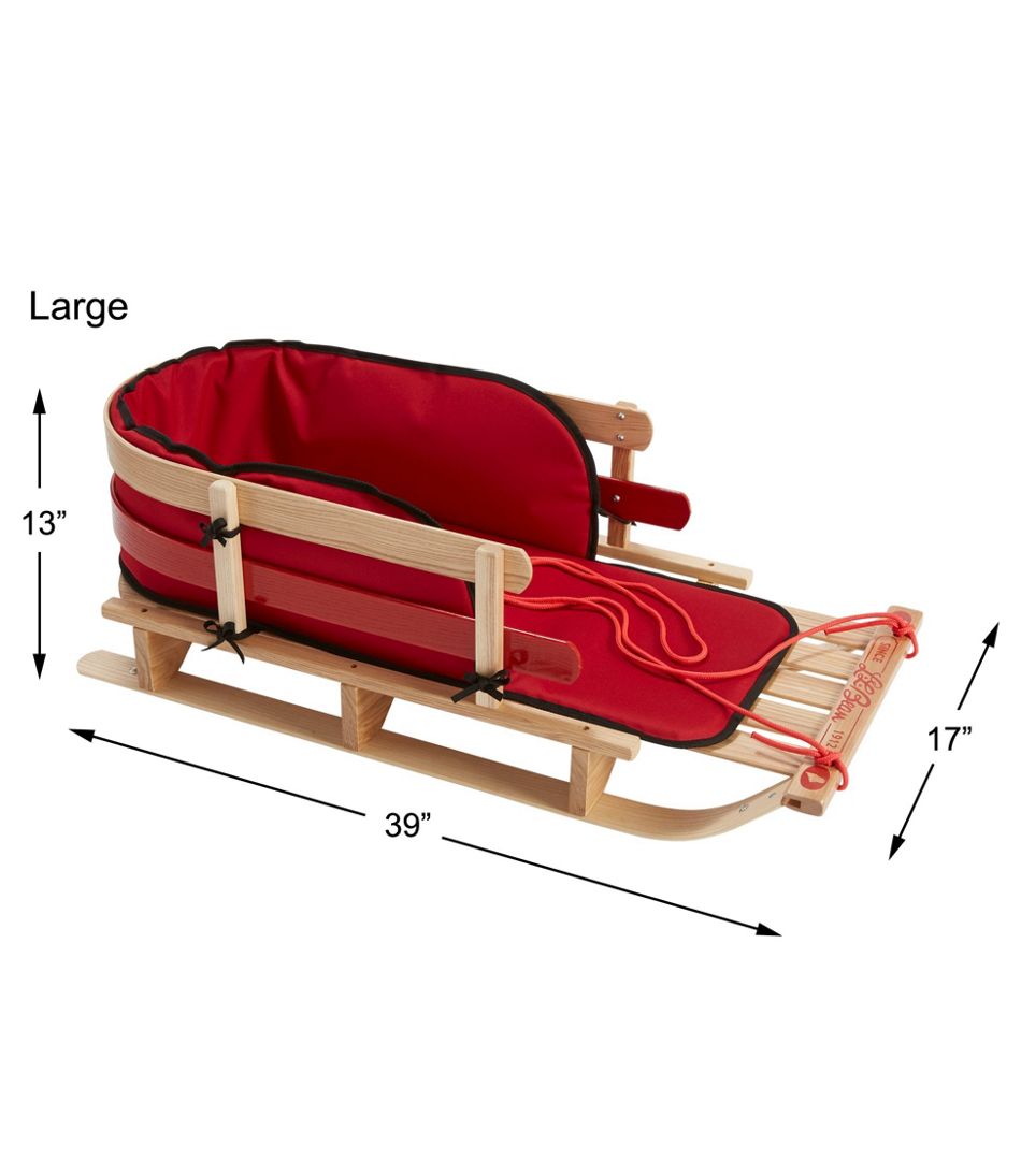 Kids' Pull Sled and Cushion Set | L.L.Bean