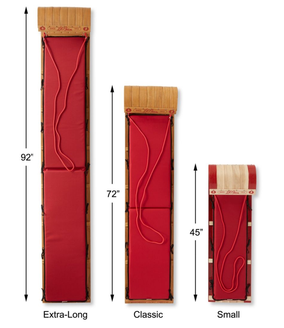 Toboggan and Cushion Set | L.L.Bean