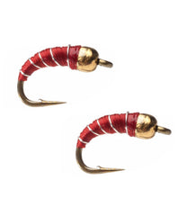 Tungsten Zebra Midge, 2-Pack | L.L.Bean