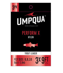 Umpqua Perform X Trout Leader, 3-Pack | L.L.Bean