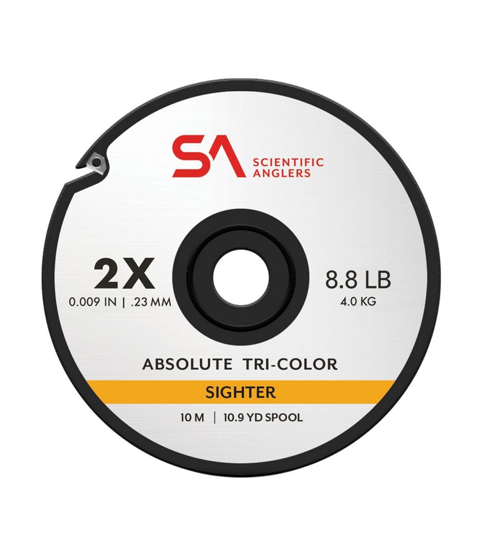 Scientific Angler Absolute Tri-Color Sighter Tippet, 10 meters | L.L.Bean